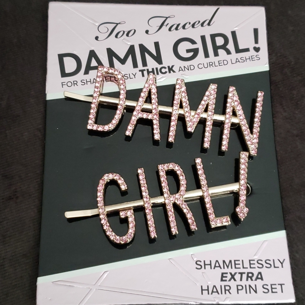 Too faced Damn Girl! Hair pin set